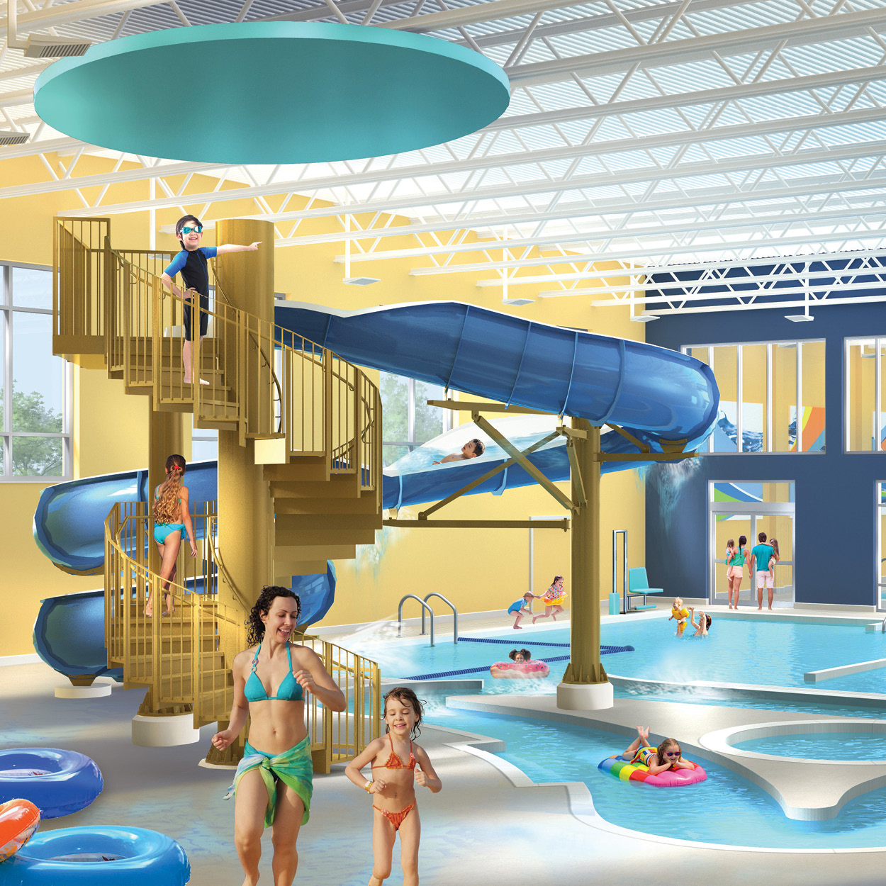 Indoor Aquatic Facilities The Jewish Community Center of Omaha