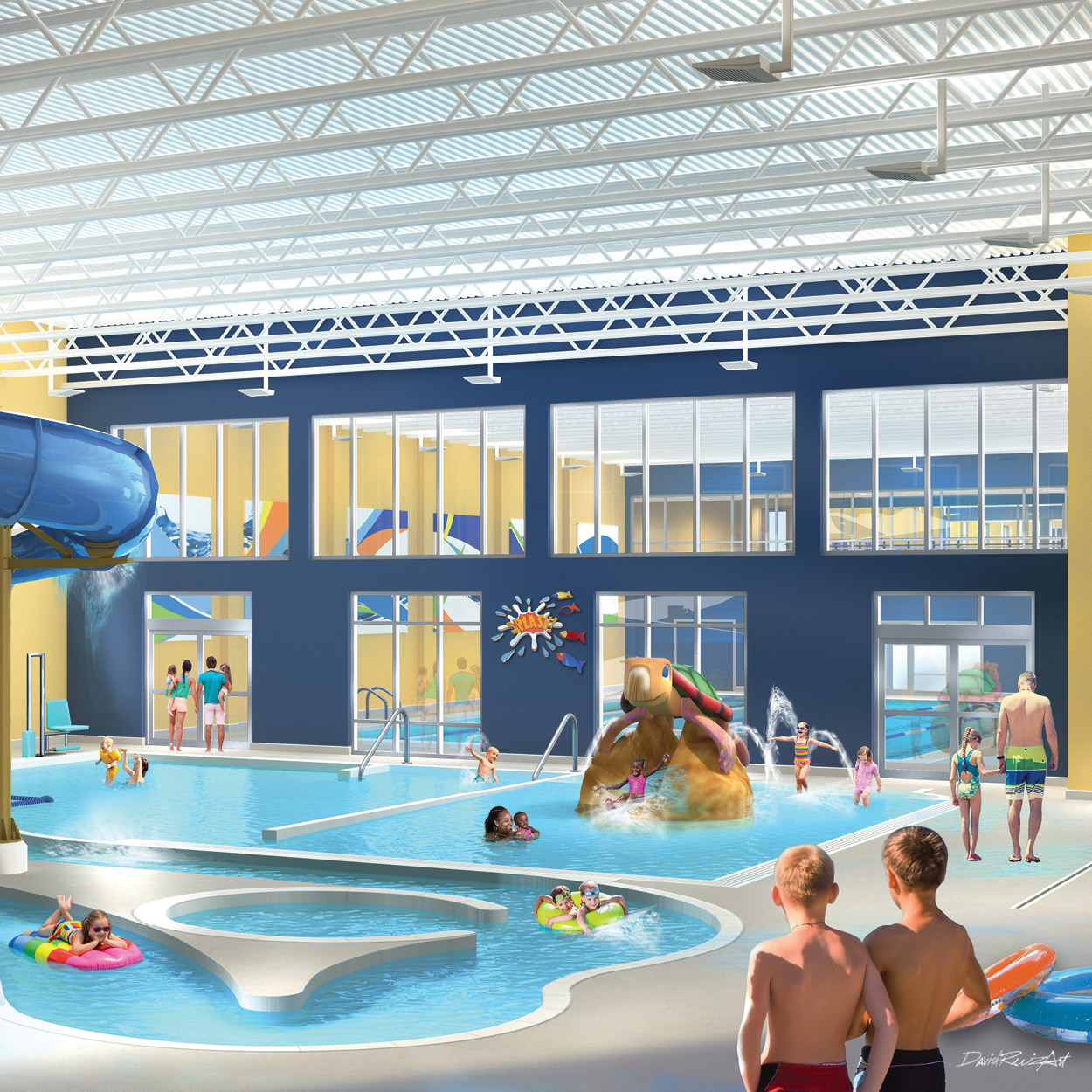 Indoor Aquatic Facilities The Jewish Community Center of Omaha