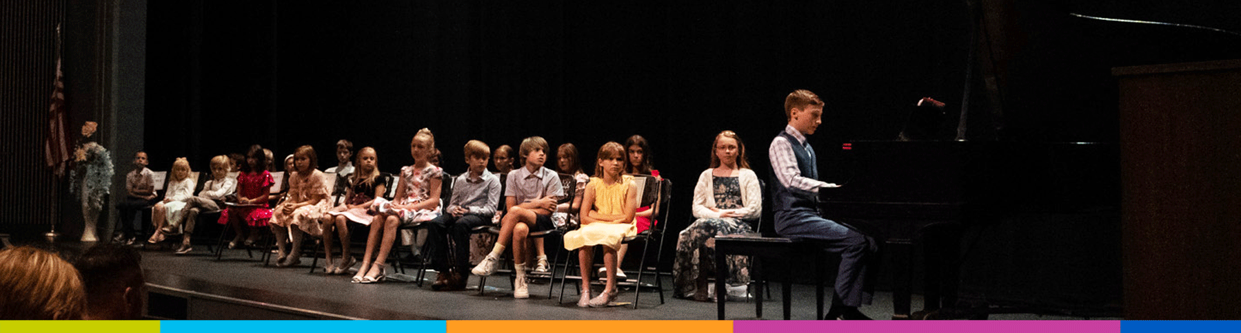 Piano recital held in the Levine Theater at the JCC. 