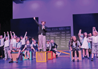 Theater Performance of Matilda in the Levine Theater at the JCC